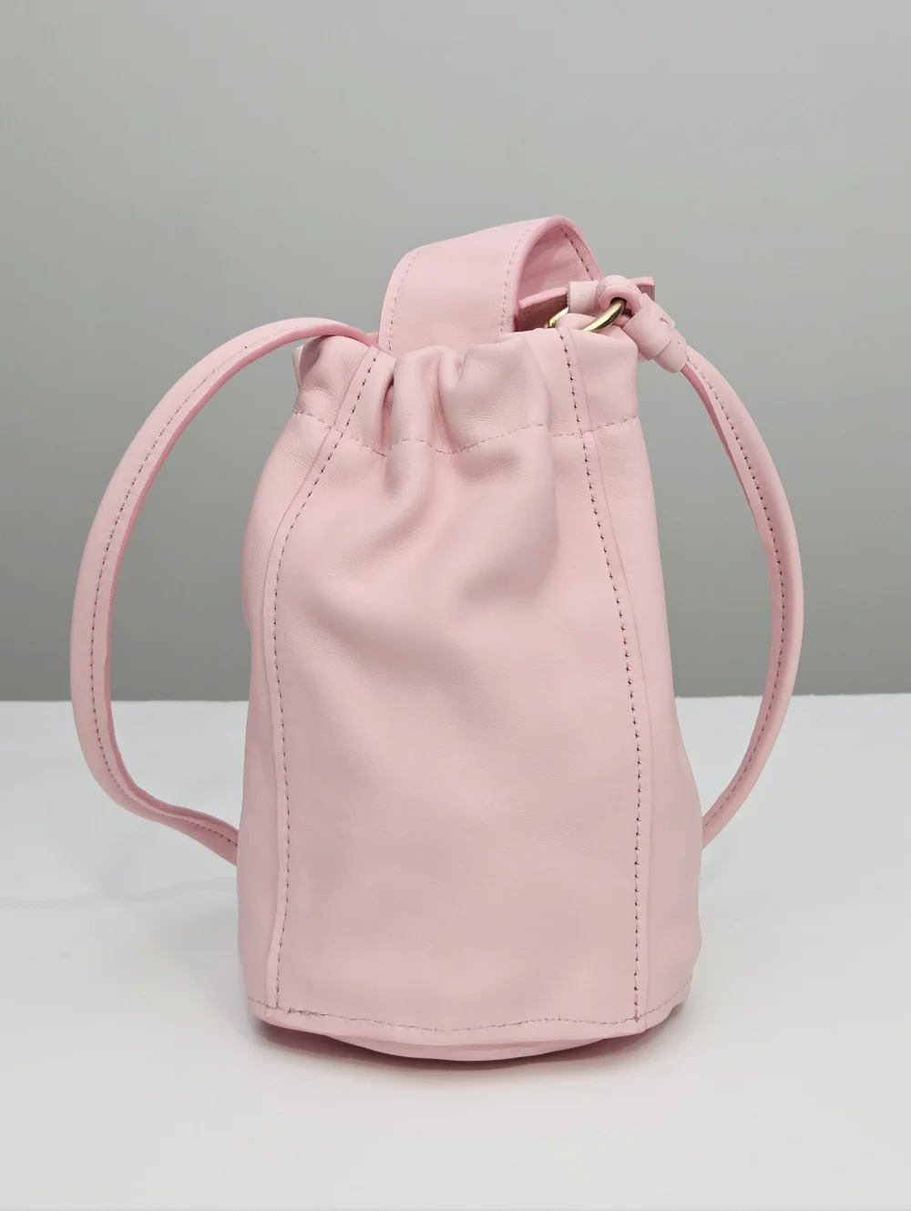 NEW HONEYMOUTH ELODIE PUFF BAG - COTTON CANDY